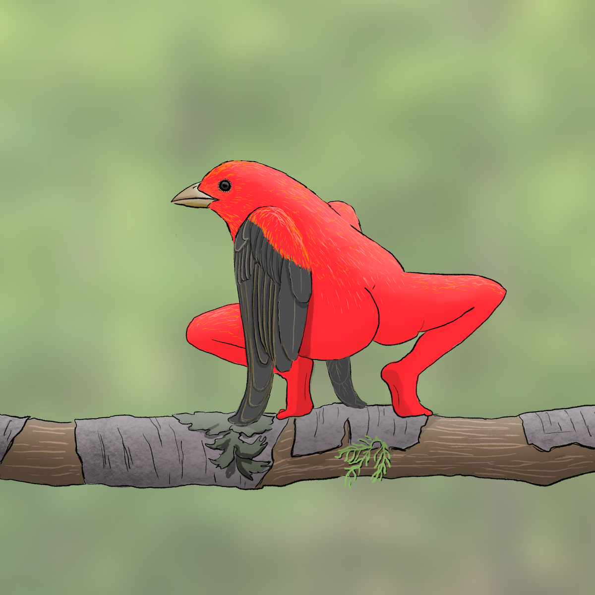 Extremely Accurate Bird Prints (8" or 12")