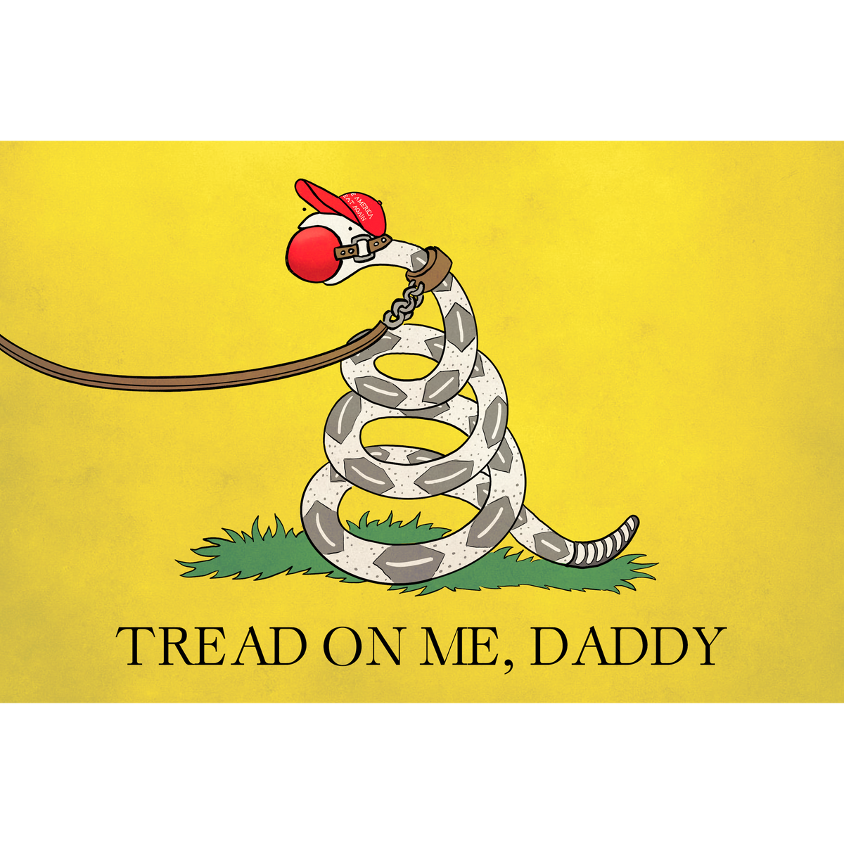 Tread On Me Daddy Sticker (2-Pack)