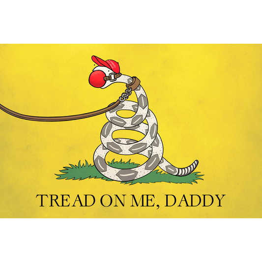 Tread On Me Daddy Sticker (2-Pack)